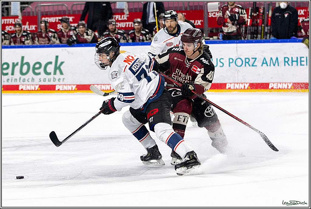 PENNY DEL;  Koelner Haie - Nuernberger Ice Tigers; Koeln, 25.03.2021